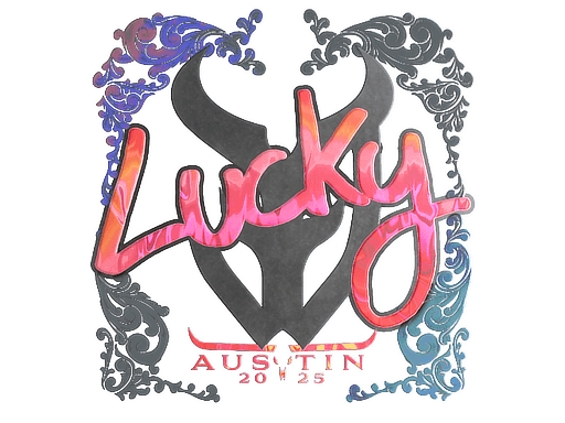 Sticker | Lucky (Holo) | Austin 2025