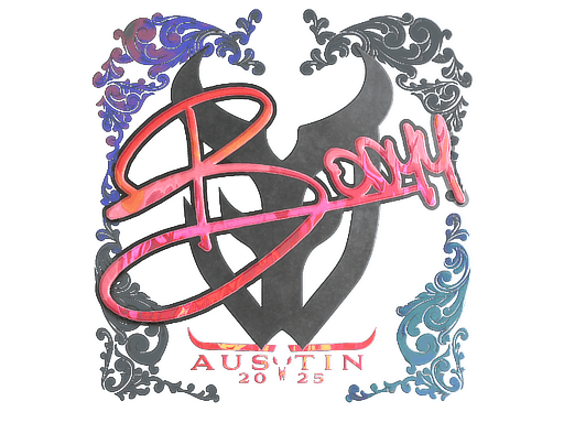 Sticker | bodyy (Holo) | Austin 2025