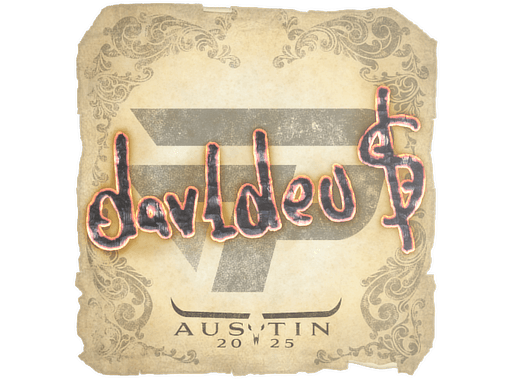 Sticker | dav1deuS | Austin 2025