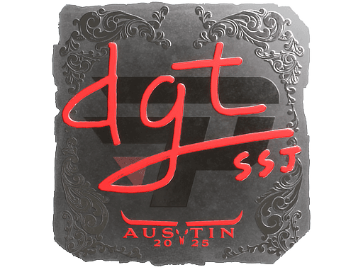 Sticker | dgt (Foil) | Austin 2025