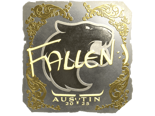 Sticker | FalleN (Gold) | Austin 2025
