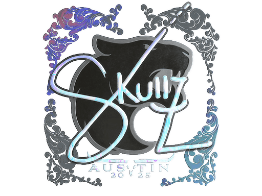 Sticker | skullz (Holo) | Austin 2025