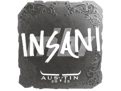 Sticker | insani (Foil) | Austin 2025