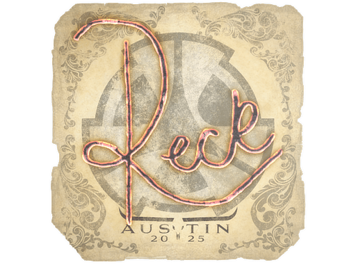 Sticker | reck | Austin 2025