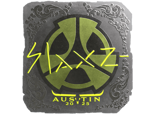Sticker | slaxz- (Foil) | Austin 2025
