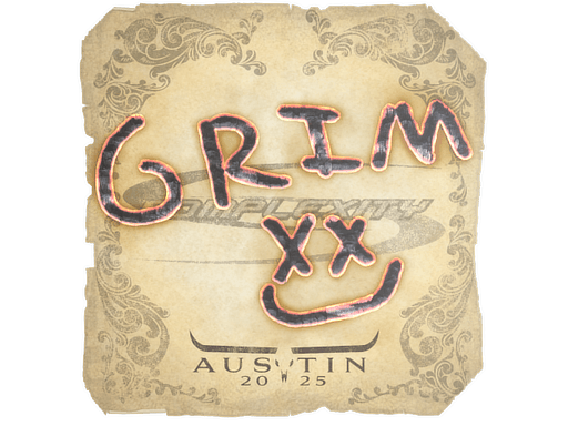 Sticker | Grim | Austin 2025