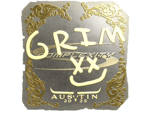 Sticker | Grim (Gold) | Austin 2025