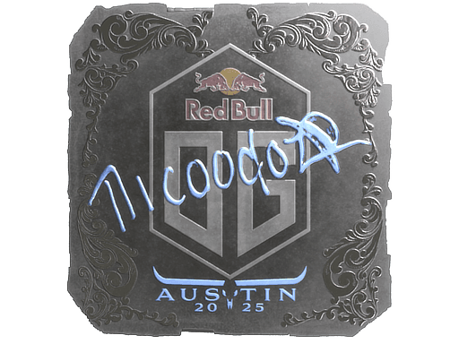Sticker | nicoodoz (Foil) | Austin 2025