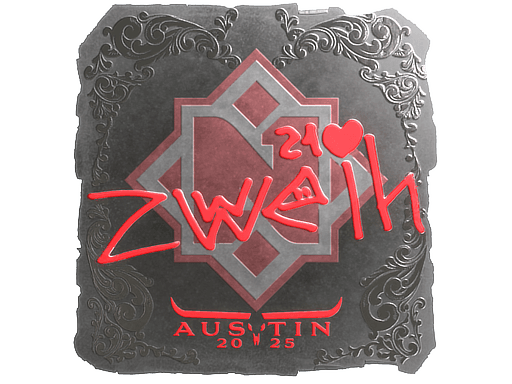 Sticker | zweih (Foil) | Austin 2025