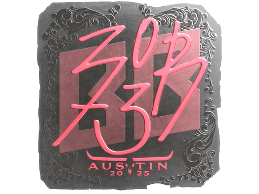 Sticker | zorte (Foil) | Austin 2025