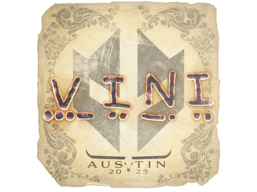 Sticker | VINI | Austin 2025