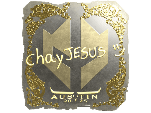 Sticker | chayJESUS (Gold) | Austin 2025