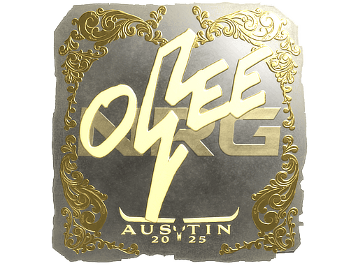 Sticker | oSee (Gold) | Austin 2025