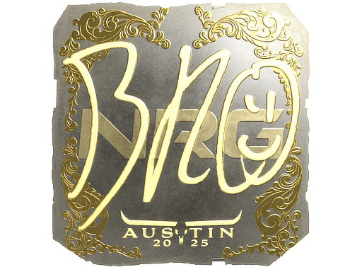 Sticker | br0 (Gold) | Austin 2025
