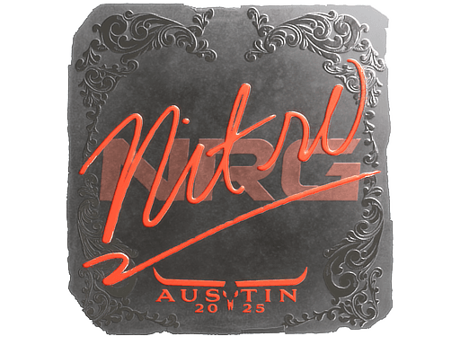 Sticker | nitr0 (Foil) | Austin 2025