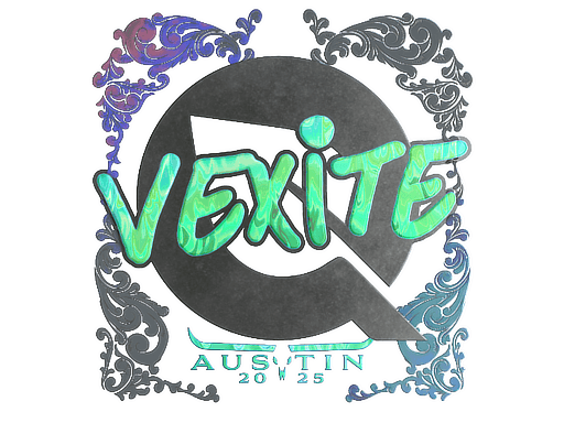 Sticker | vexite (Holo) | Austin 2025