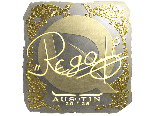 Sticker | regali (Gold) | Austin 2025