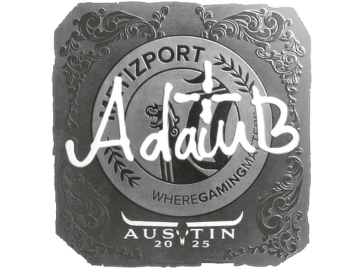 Sticker | adamb (Foil) | Austin 2025