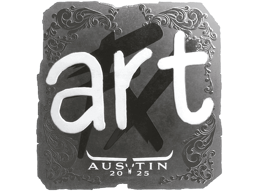 Sticker | arT (Foil) | Austin 2025
