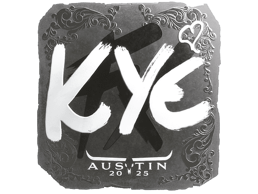 Sticker | kye (Foil) | Austin 2025