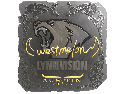 Sticker | westmelon (Foil) | Austin 2025