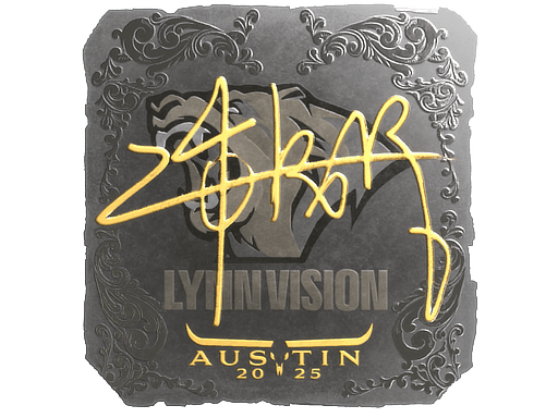 Sticker | z4KR (Foil) | Austin 2025