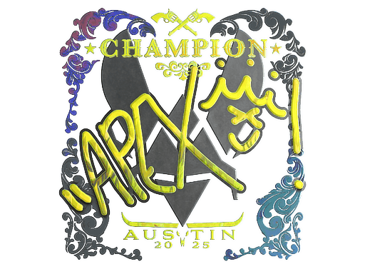 Sticker | apEX (Holo, Champion) | Austin 2025