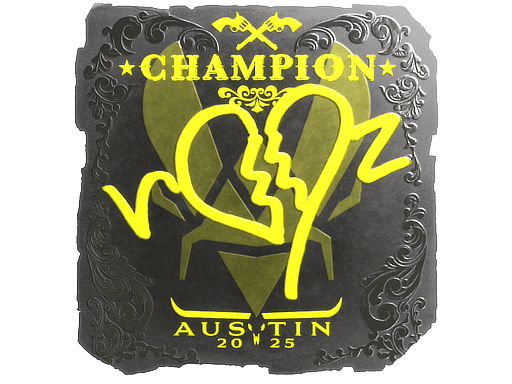 Sticker | ropz (Foil, Champion) | Austin 2025