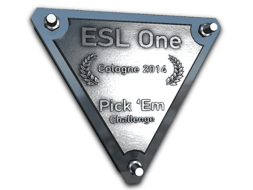 Silver Cologne 2014 Pick'Em Trophy