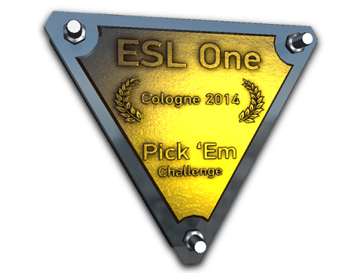 Gold Cologne 2014 Pick'Em Trophy