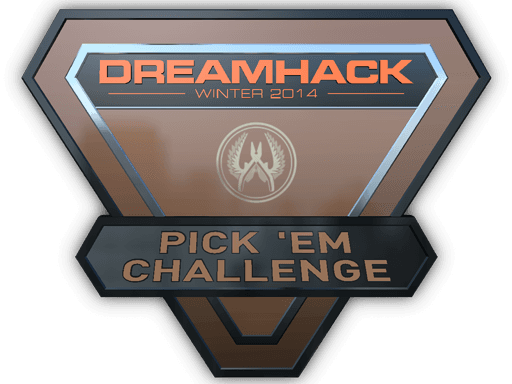 Bronze DreamHack 2014 Pick'Em Trophy
