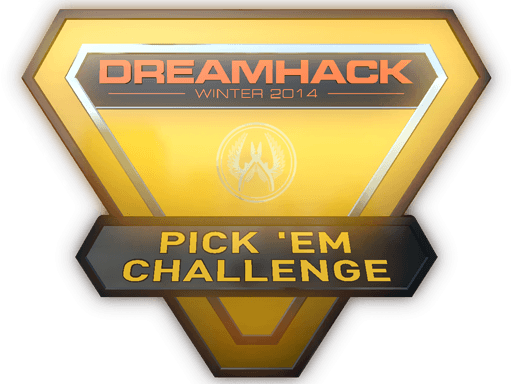Gold DreamHack 2014 Pick'Em Trophy