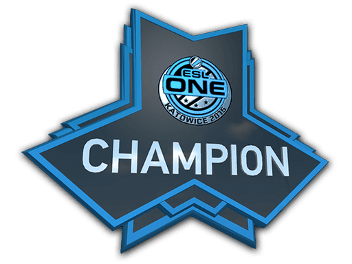 Champion at ESL One Katowice 2015