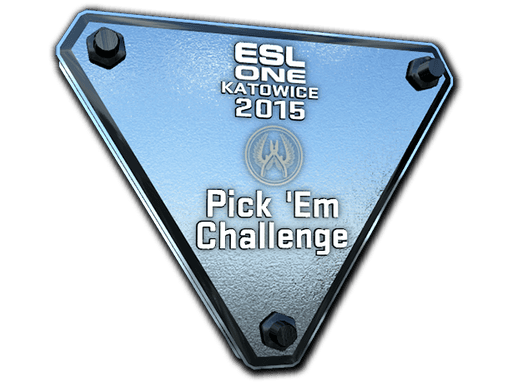 Silver Katowice 2015 Pick'Em Trophy