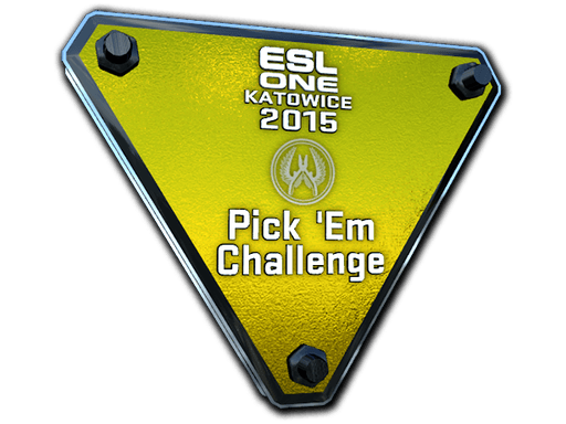 Gold Katowice 2015 Pick'Em Trophy