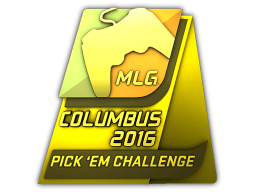 Gold Columbus 2016 Pick'Em Trophy