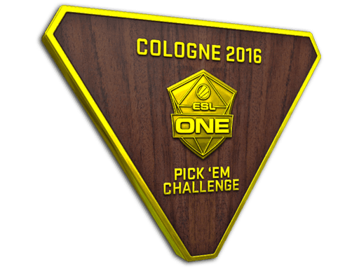Gold Cologne 2016 Pick'Em Trophy