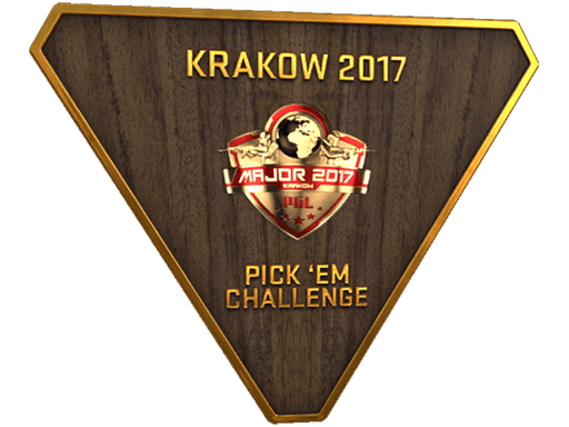 Bronze Krakow 2017 Pick'Em Trophy
