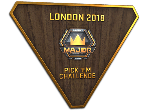 Bronze London 2018 Pick'Em Trophy