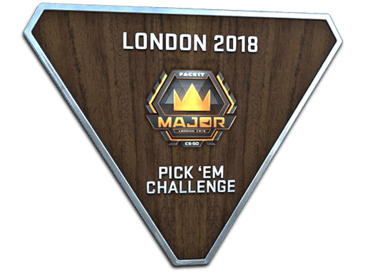 Silver London 2018 Pick'Em Trophy