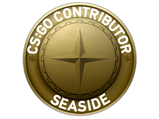 Seaside Map Coin