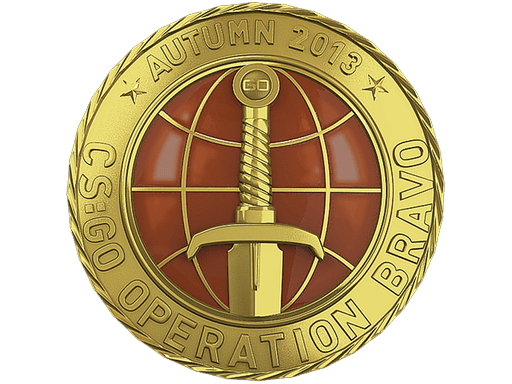 Gold Operation Bravo Coin