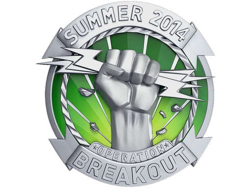 Silver Operation Breakout Coin