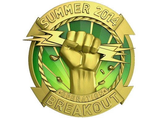 Gold Operation Breakout Coin