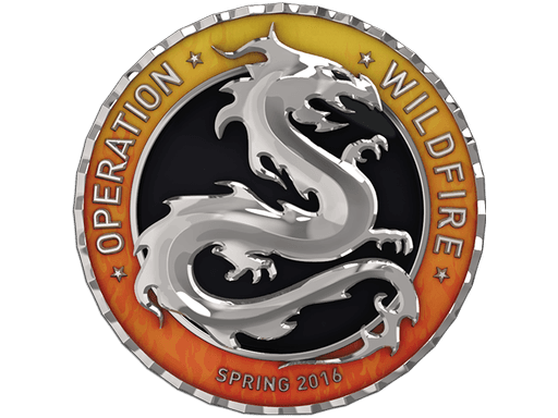 Silver Operation Wildfire Coin
