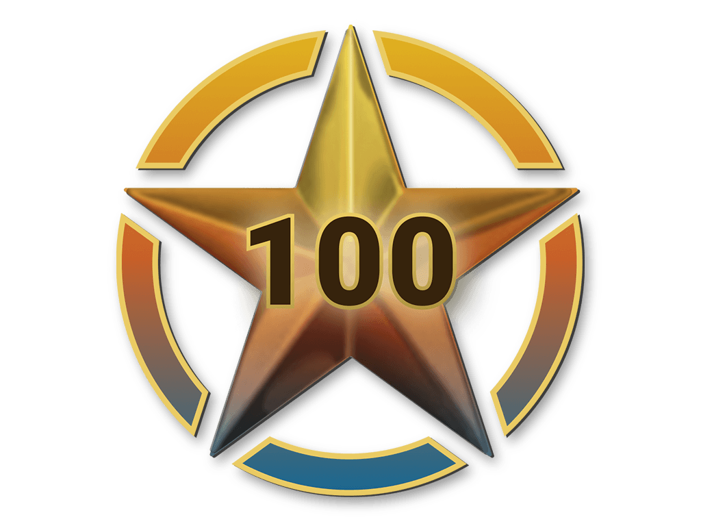 100 Stars for Operation Riptide