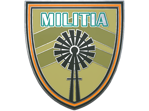 Genuine Militia Pin