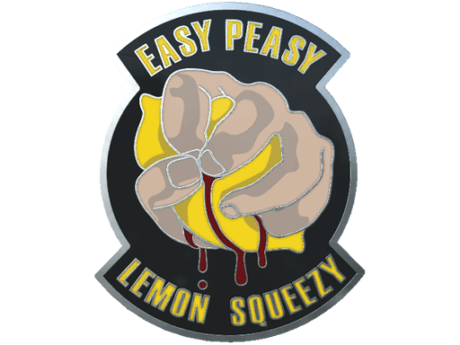 Genuine Easy Peasy Pin