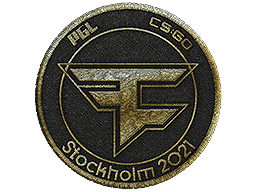 Patch | FaZe Clan (Gold) | Stockholm 2021