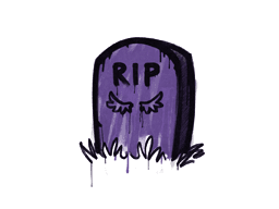 Sealed Graffiti | Tombstone (Monster Purple)